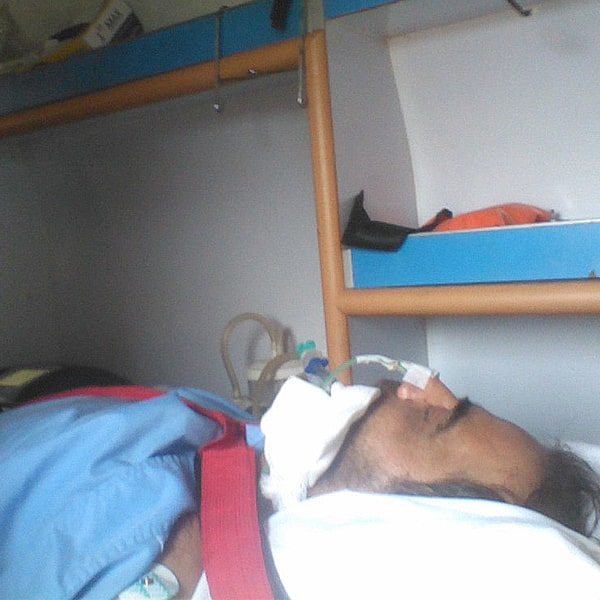 تخت انتقال بیمار آمبولانس هوایی | ناجی ایر